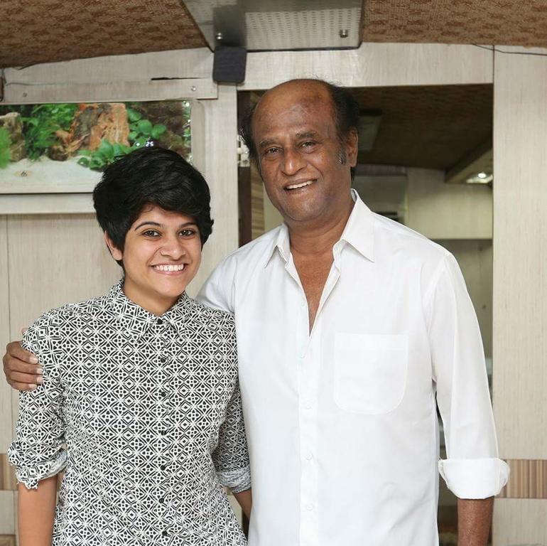 Actress Maya S Krishnan Latest Stills with Rajinikanth