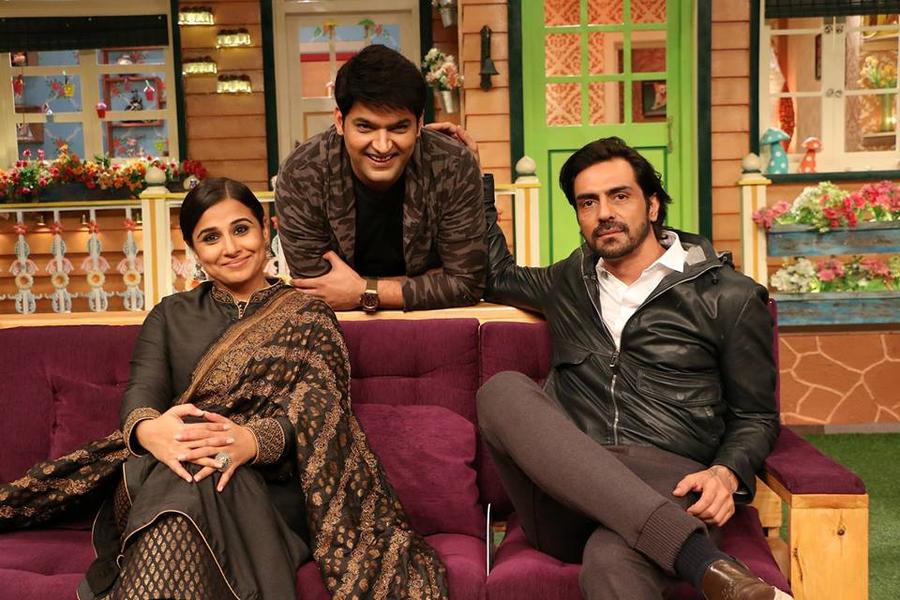 Vidya Balan, Arjun Rampal Promote Kahaani 2 On The Kapil Sharma Show