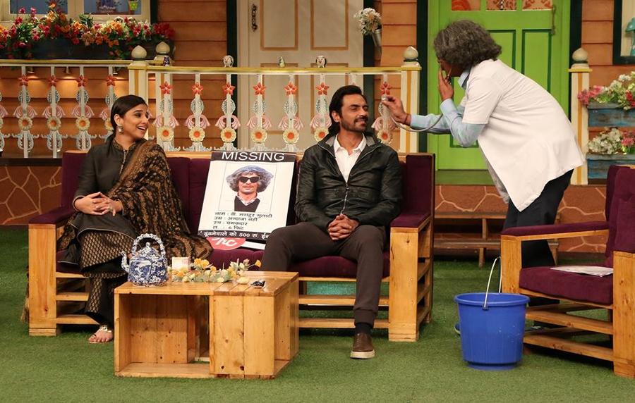 Vidya Balan, Arjun Rampal Promote Kahaani 2 On The Kapil Sharma Show