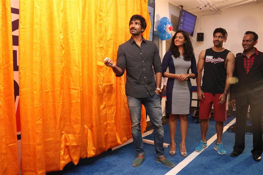 Actor Aadhi and Actress Gayathrie inaugurated the new fitness centre 'F45'