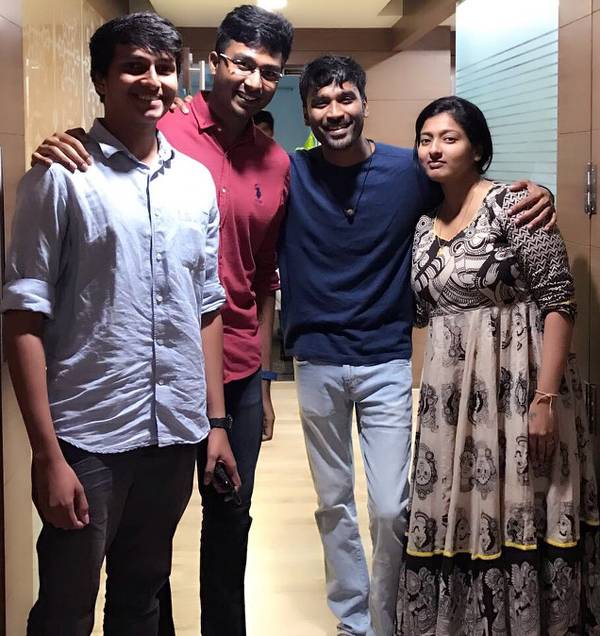 Dhanush croons a cool song for Gayathri Raguram !!