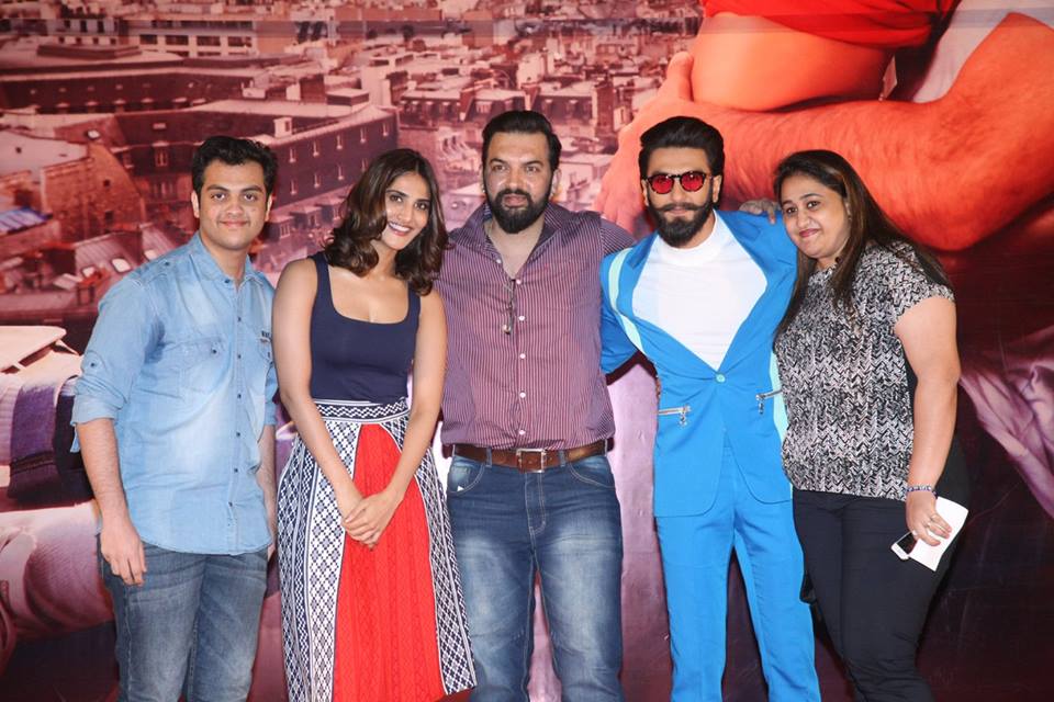 Ranveer Singh and Vaani Kapoor At Befikre Meet & Greet Stills