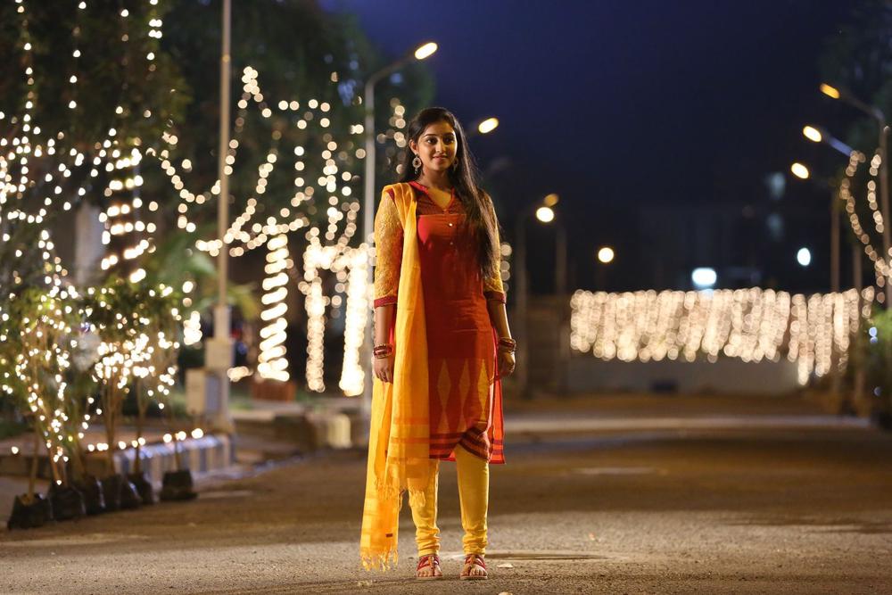Naveen Sanjay, Mouryaani Stills From Janaki Ramudu Movie