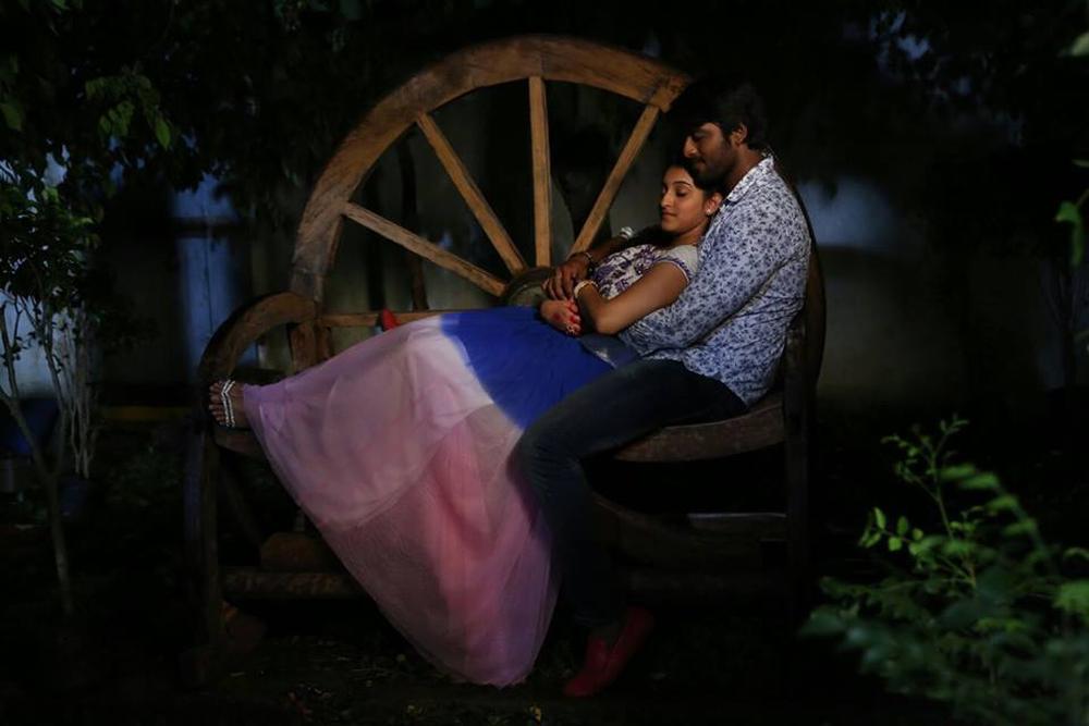 Naveen Sanjay, Mouryaani Stills From Janaki Ramudu Movie