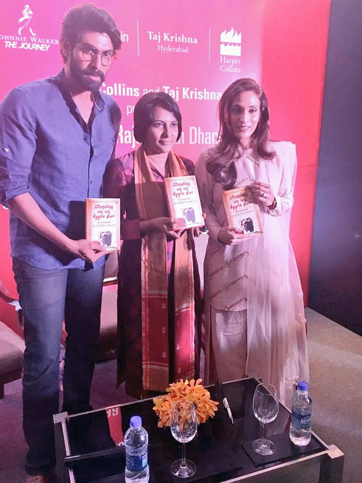 Rana Daggubati At Aishwarya R. Dhanush's Standing On An Apple Box Book Launch