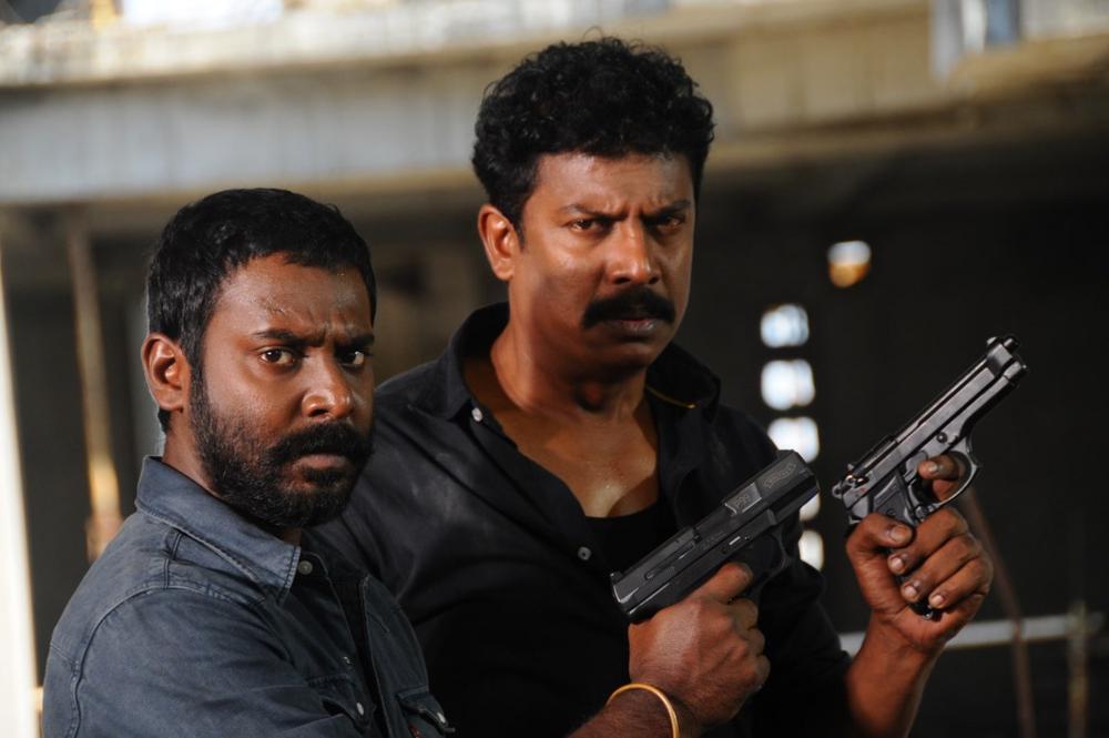 Samuthirakani and Vijay Vasanth Stills From Achamindri