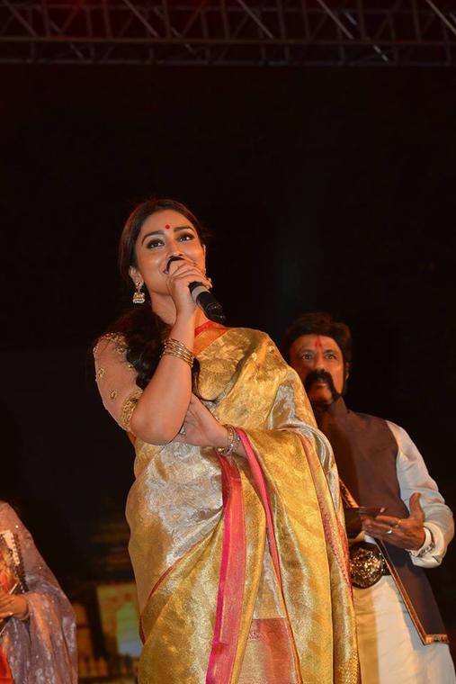Nandamuri Balakrishna, Shriya Saran at Gautamiputra Satakarni Audio Launch
