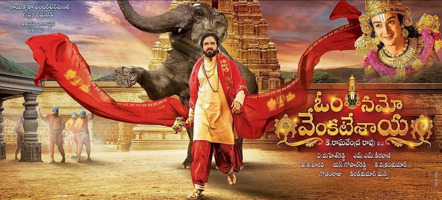Here's the latest stills & posters from Om Namo Venkatesaya