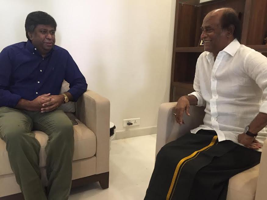 Rajinikanth and Producer Thangaraj