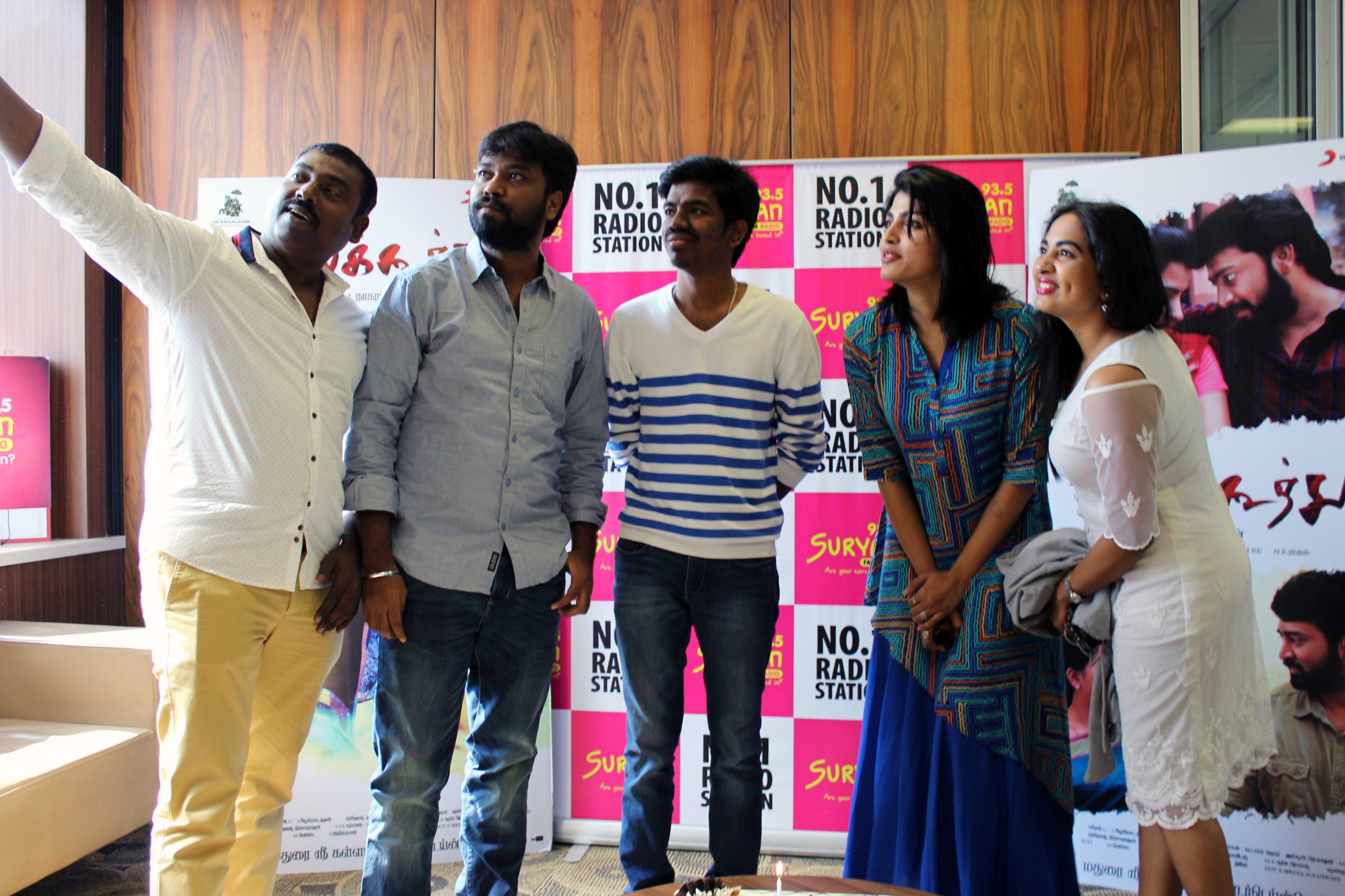 Music Director Justin Prabhakaran Shruthi Dange Dhansika at Kaala Koothu Audio Launch Stills