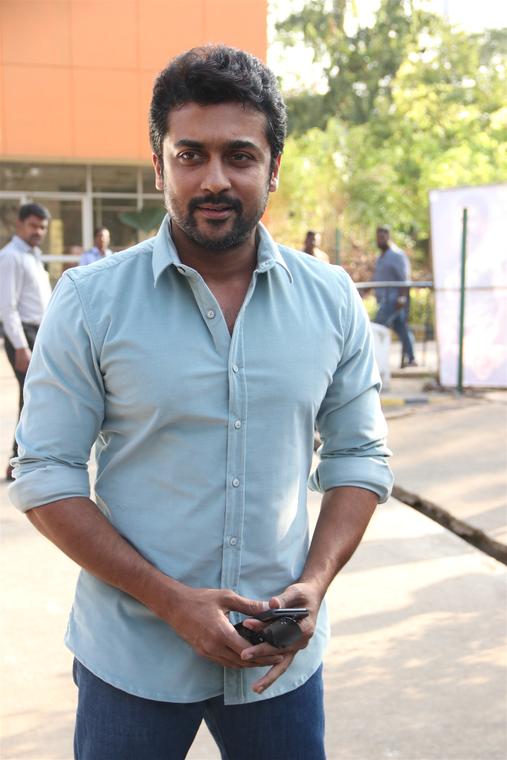 Suriya at Si3 aka Singam 3 Movie Press Meet