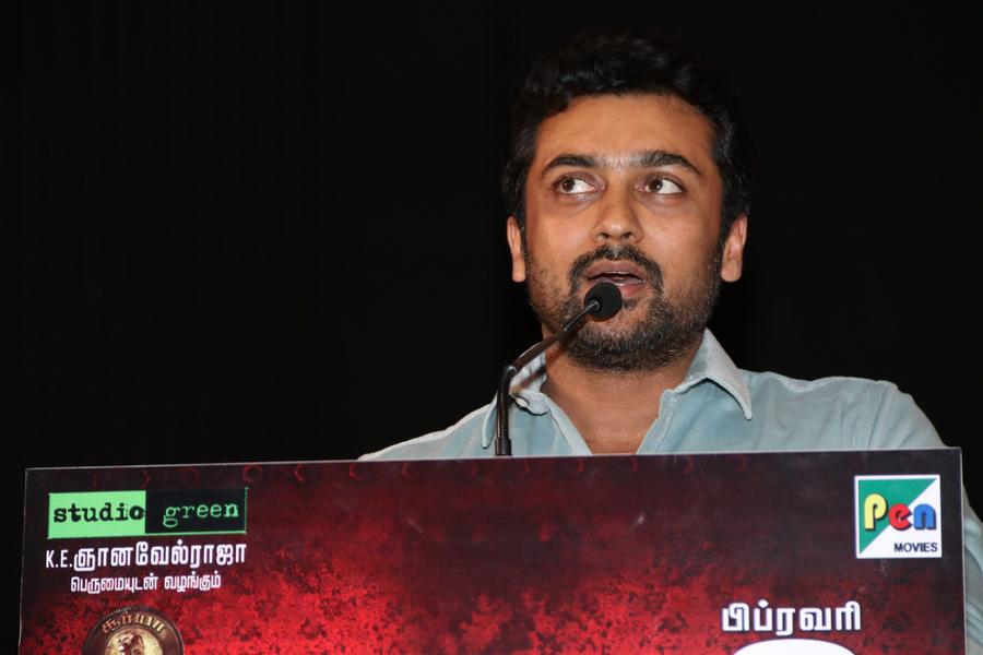 Suriya at Si3 aka Singam 3 Movie Press Meet