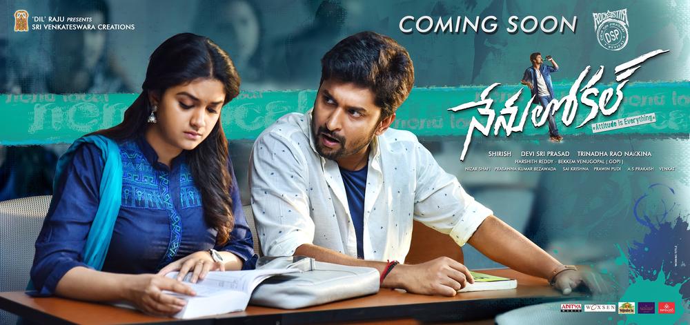 Neenu Local Movie Posters | Nani, Keerthy Suresh