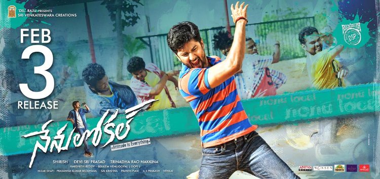Neenu Local Movie Posters | Nani