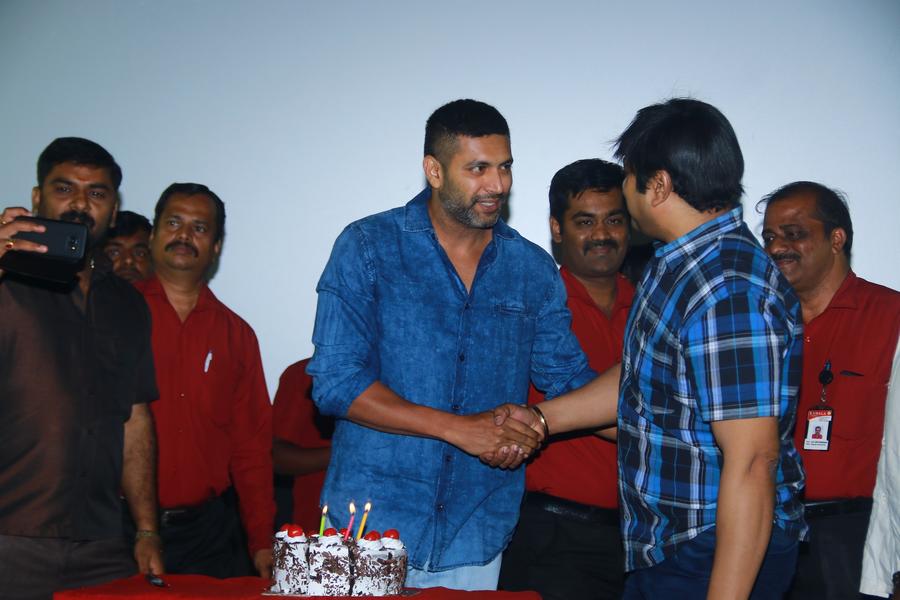 Actor Jayam Ravi At Bogan Success Celebration At Kamala Cinemas