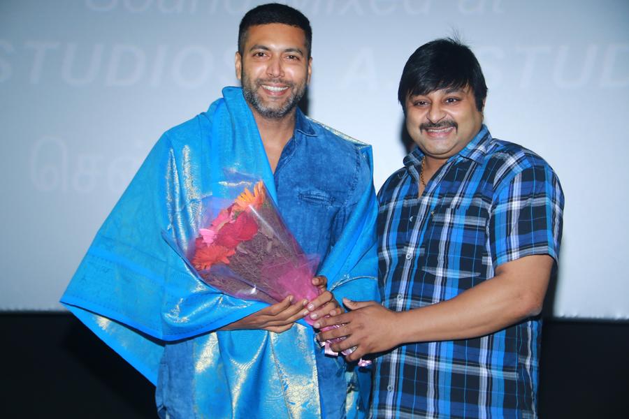 Actor Jayam Ravi At Bogan Success Celebration At Kamala Cinemas