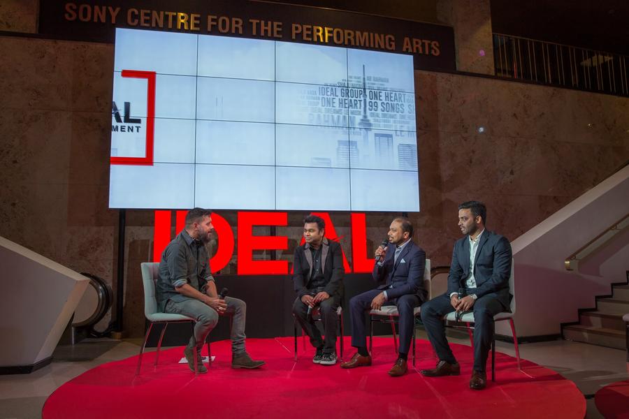 A R Rahman Launches Ideal Entertainment Production Company