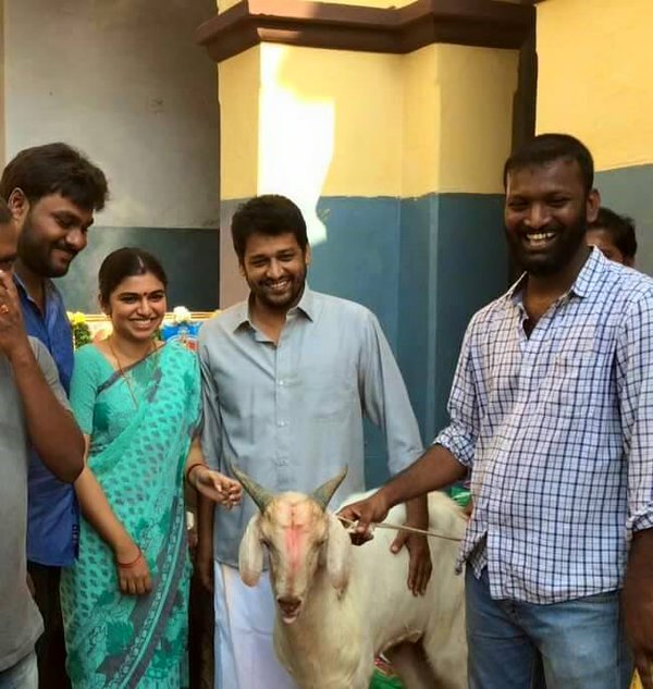 Oru Kidayin Karunai Manu Shooting Spot Stills