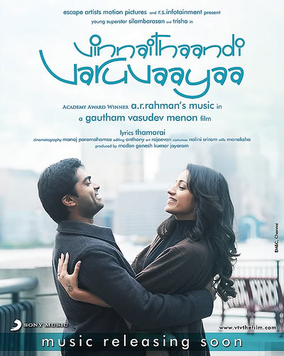 Vinnaithaandi Varuvaayaa Poster