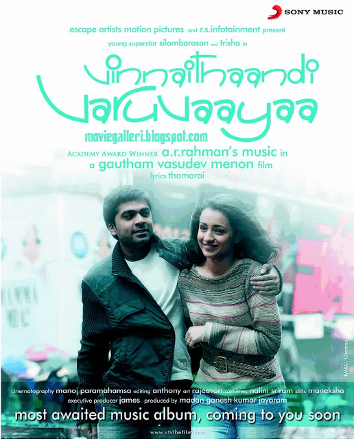 Vinnaithaandi Varuvaayaa Poster