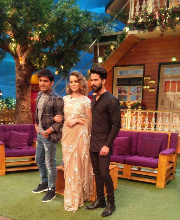 Shahid Kapoor and Kangana Ranaut Promote Rangoon