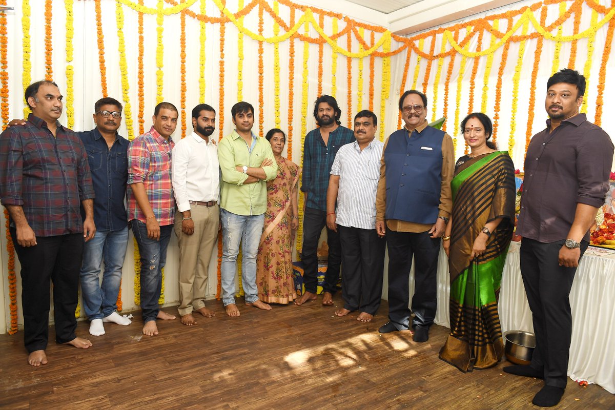 Prabhas 19th Movie Launch Stills