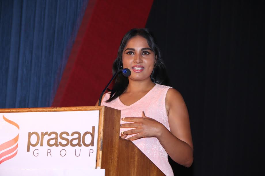 Mupparimanam Press Meet Stills