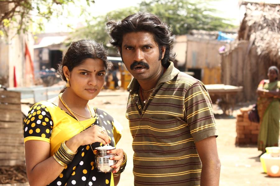 Ma Ka Pa Anand and Nikhila Vimal Stills From Panjumittai Movie