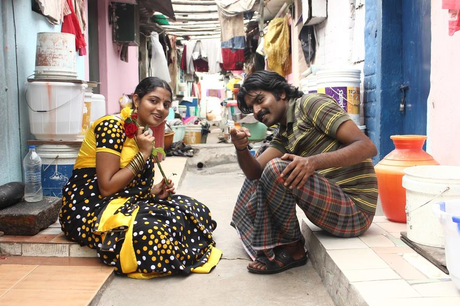 Ma Ka Pa Anand and Nikhila Vimal Stills From Panjumittai Movie