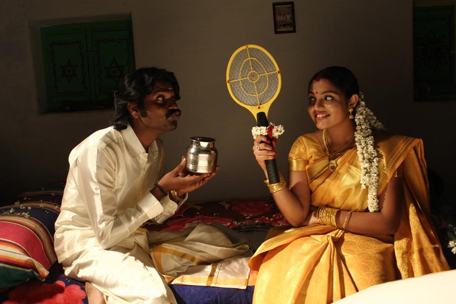 Ma Ka Pa Anand and Nikhila Vimal Stills From Panjumittai Movie