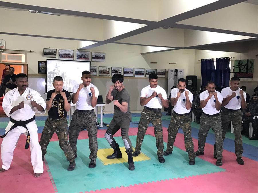 Team Commando 2 meets the Central Industrial Security Forces in SSG Centre in Delhi