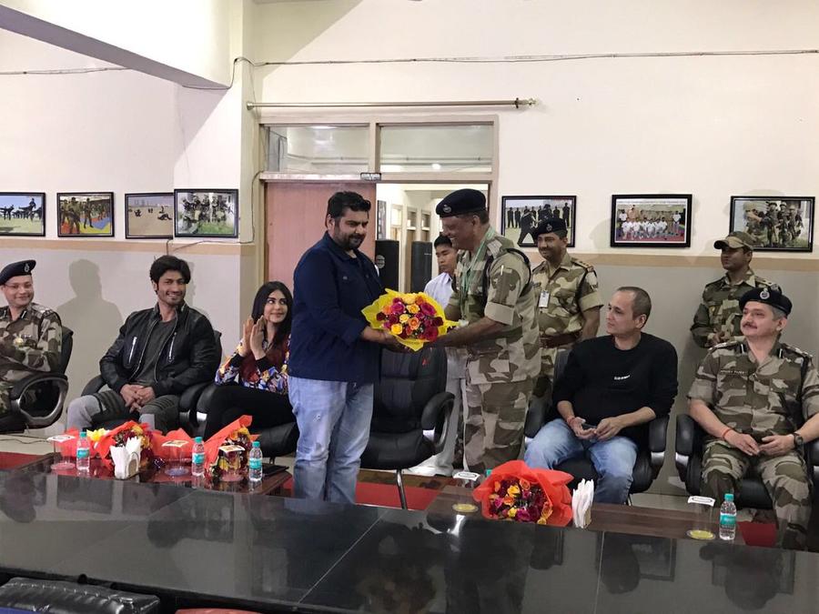 Team Commando 2 meets the Central Industrial Security Forces in SSG Centre in Delhi