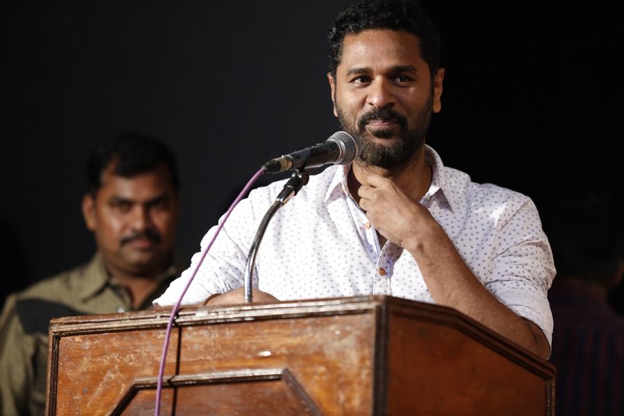 Actor Prabhudeva at 75th Successful Show of YGM's Kasethan Kadavulada Stage Show
