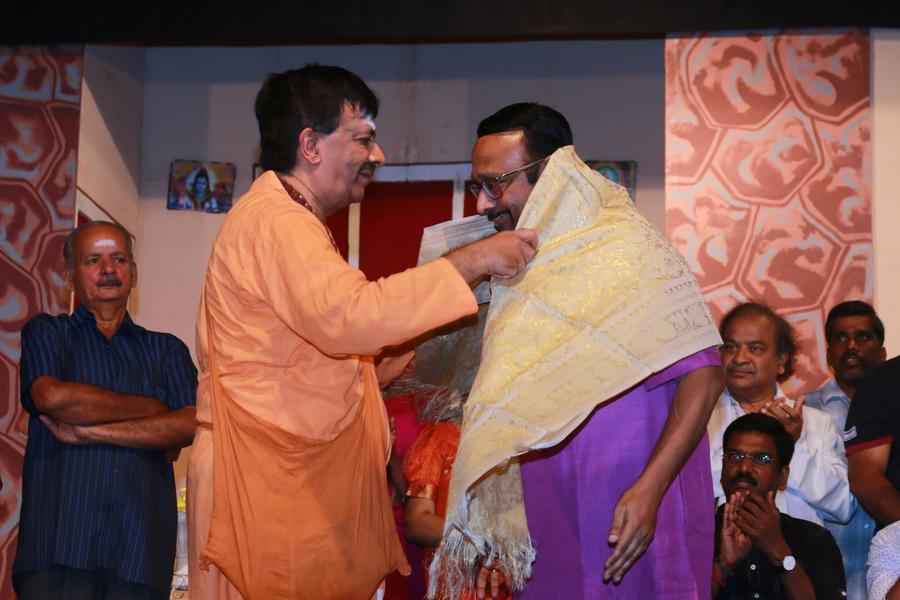 Actor Prabhudeva at 75th Successful Show of YGM's Kasethan Kadavulada Stage Show