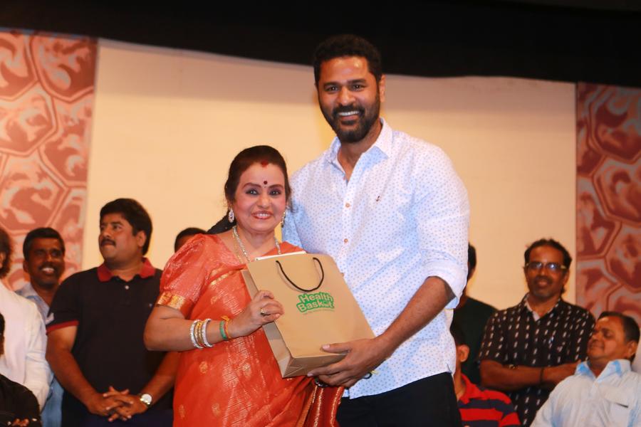 Actor Prabhudeva at 75th Successful Show of YGM's Kasethan Kadavulada Stage Show