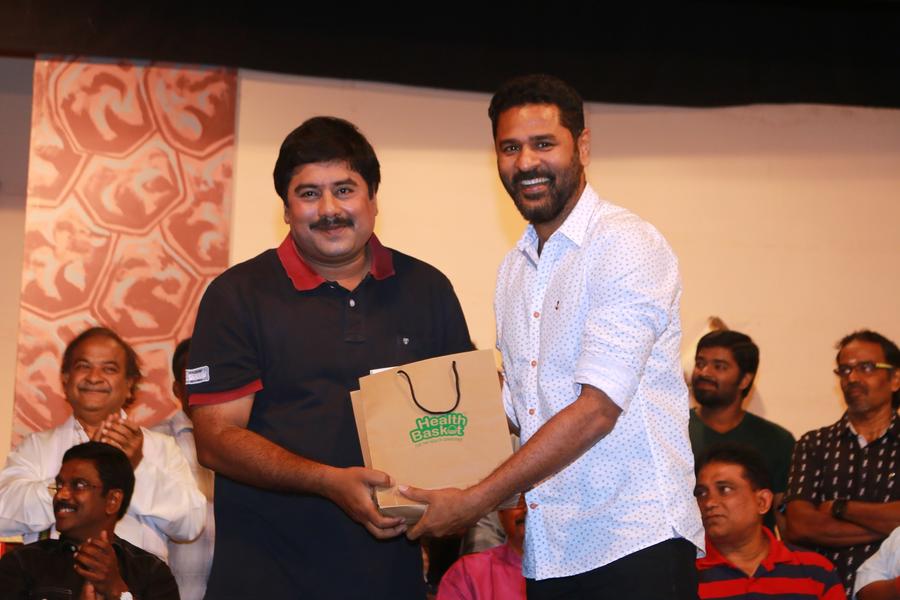 Actor Prabhudeva at 75th Successful Show of YGM's Kasethan Kadavulada Stage Show