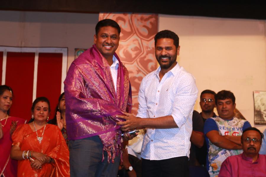 Actor Prabhudeva at 75th Successful Show of YGM's Kasethan Kadavulada Stage Show