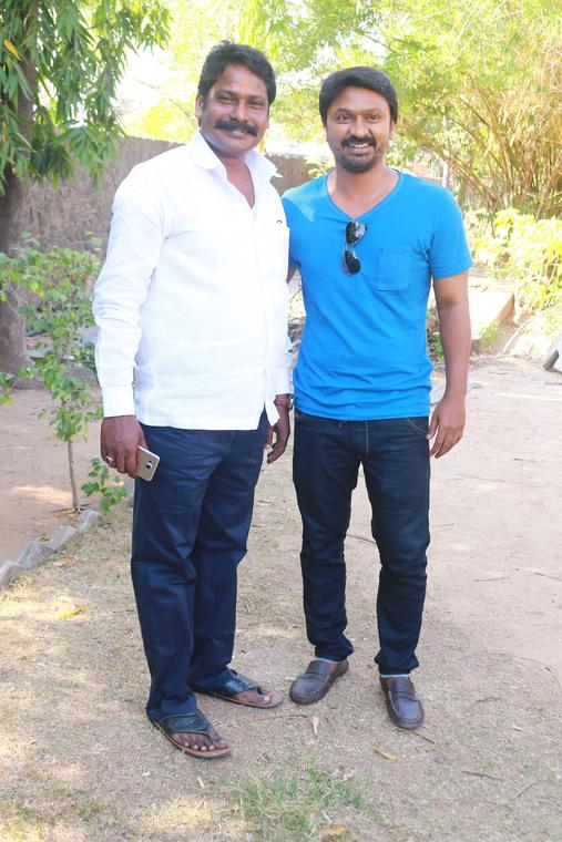 Krishna at Vizhithiru Press Meet Stills