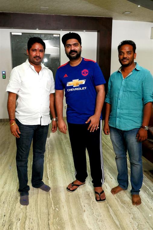 Actor STR Launch Saatru Frist Look Poster
