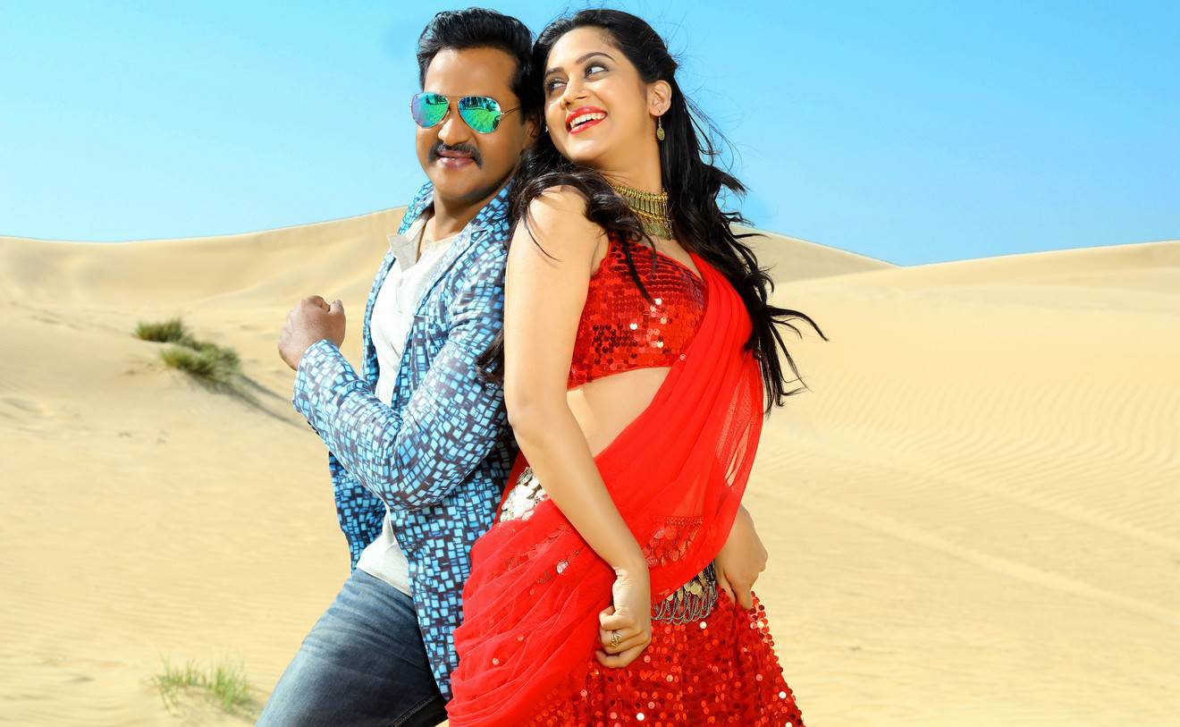 Sunil, Miya George Stills From Ungarala Rambabu Telugu Movie