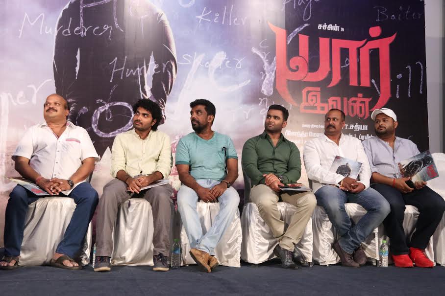 Yaar Ivan Movie Press Meet Stills | Sachiin J. Joshi, Kannal Kannan, Director T. Satya, Music Director Thaman