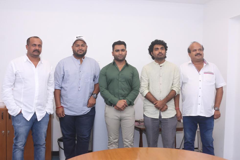 Yaar Ivan Movie Press Meet Stills | Sachiin J. Joshi, Director T. Satya, Music Director Thaman