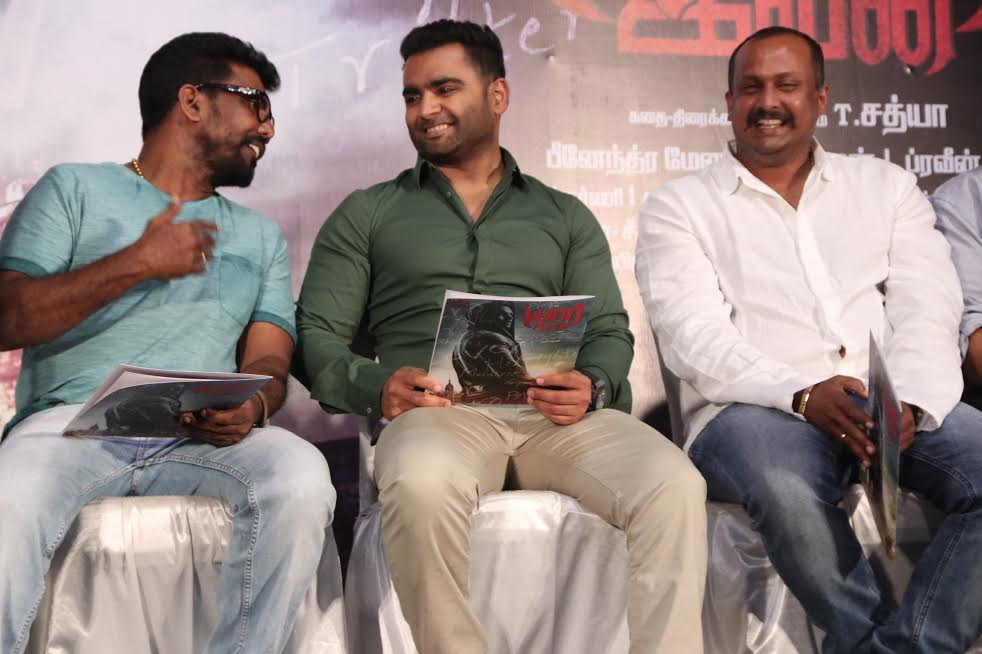 Yaar Ivan Movie Press Meet Stills | Sachiin J. Joshi, Kannal Kannan, Director T. Satya