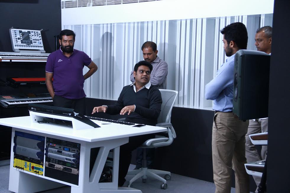 Celebrities at Harris Jayaraj's Studio H Launch Stills