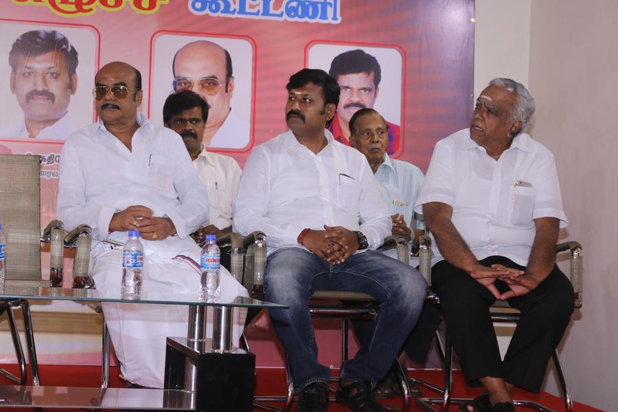 Tamil Film Producer Council Election Manifesto Of Ezhuchi Ani and Press Meet Stills | Director A L Alagappan