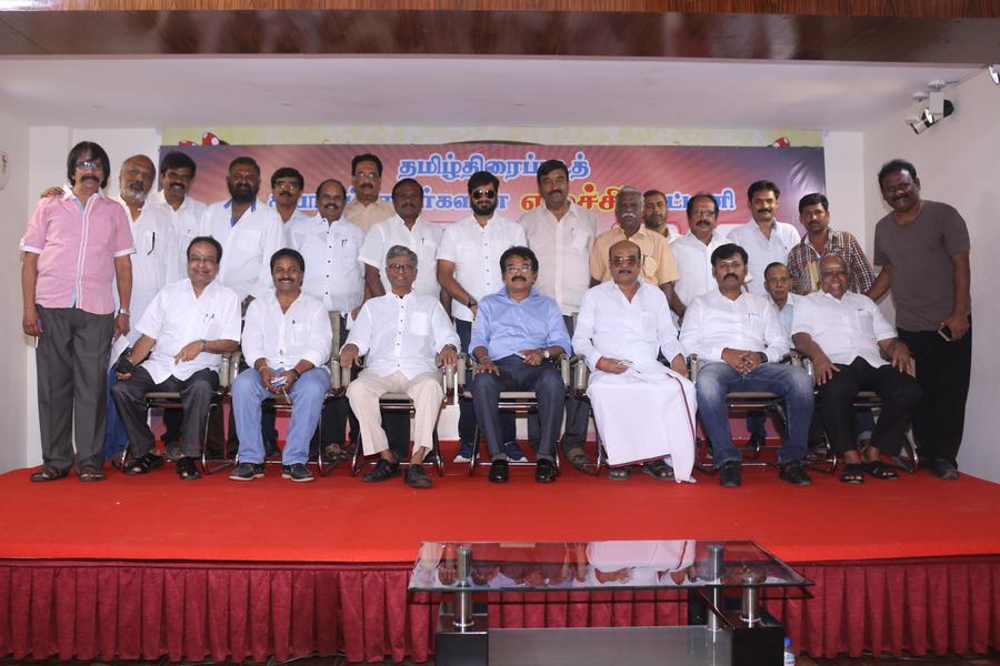 Tamil Film Producer Council Election Manifesto Of Ezhuchi Ani and Press Meet Stills