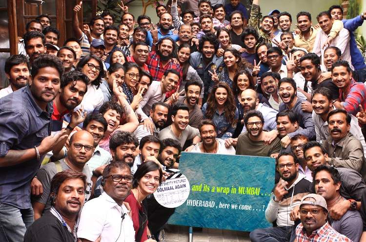 ‘Golmaal Again’ team complete their first schedule!