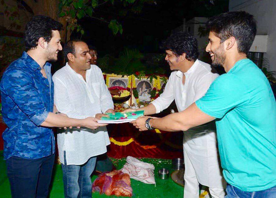 Akhil Akkineni's next with Vikram Kumar Launched