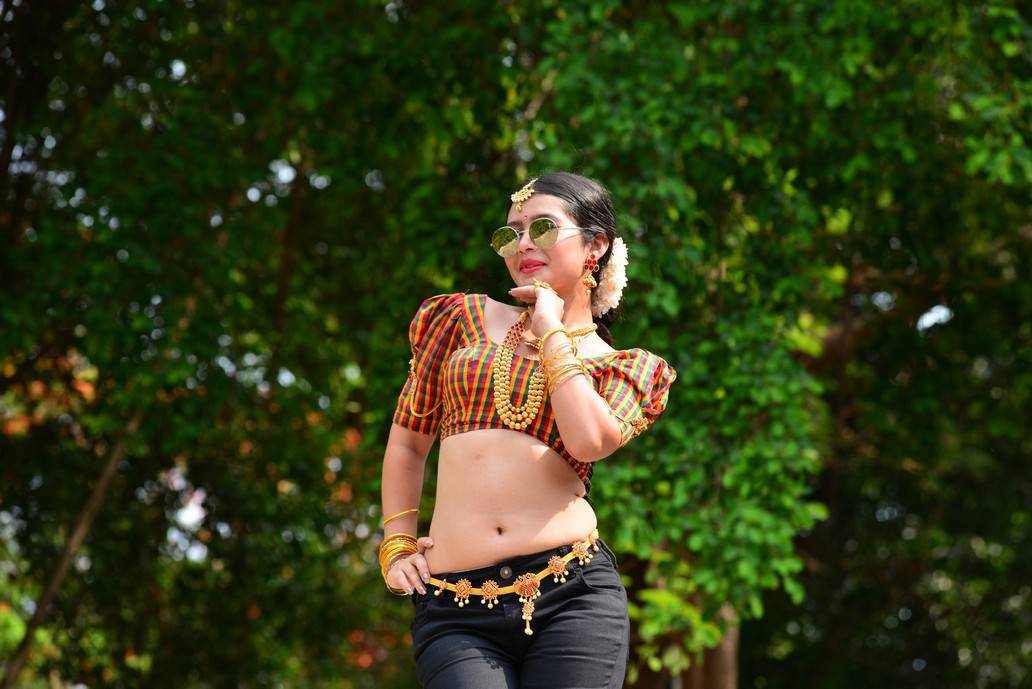 Actress Ena Saha Latest Stills From Lanka Movie