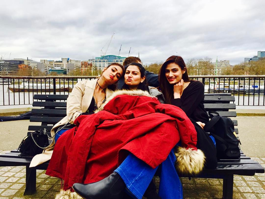Team Mubarakan - Ileana D'Cruz and Athiya Shetty